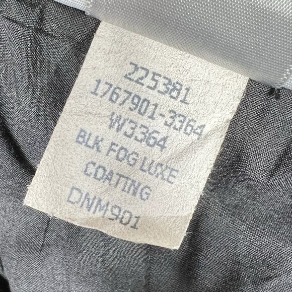 PAIGE Jeans Women’s 31 Hoxton Ankle Peg Black Fog Luxe Wax Coating Leather - Picture 14 of 15